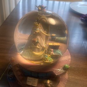 Disney Cinderella A Dream Is A Wish Your Heart Makes Music Snow Water Globe
